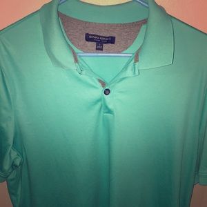 Aqua Banana Republic polo